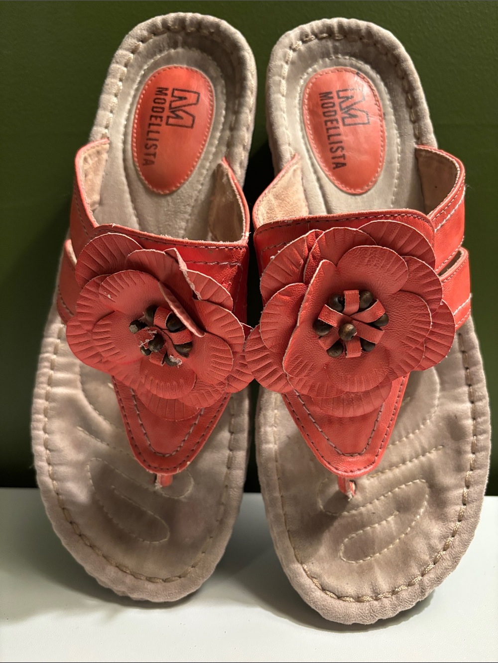 Madden Girl - Coral Toe-Post Sandals with Flower on Thong